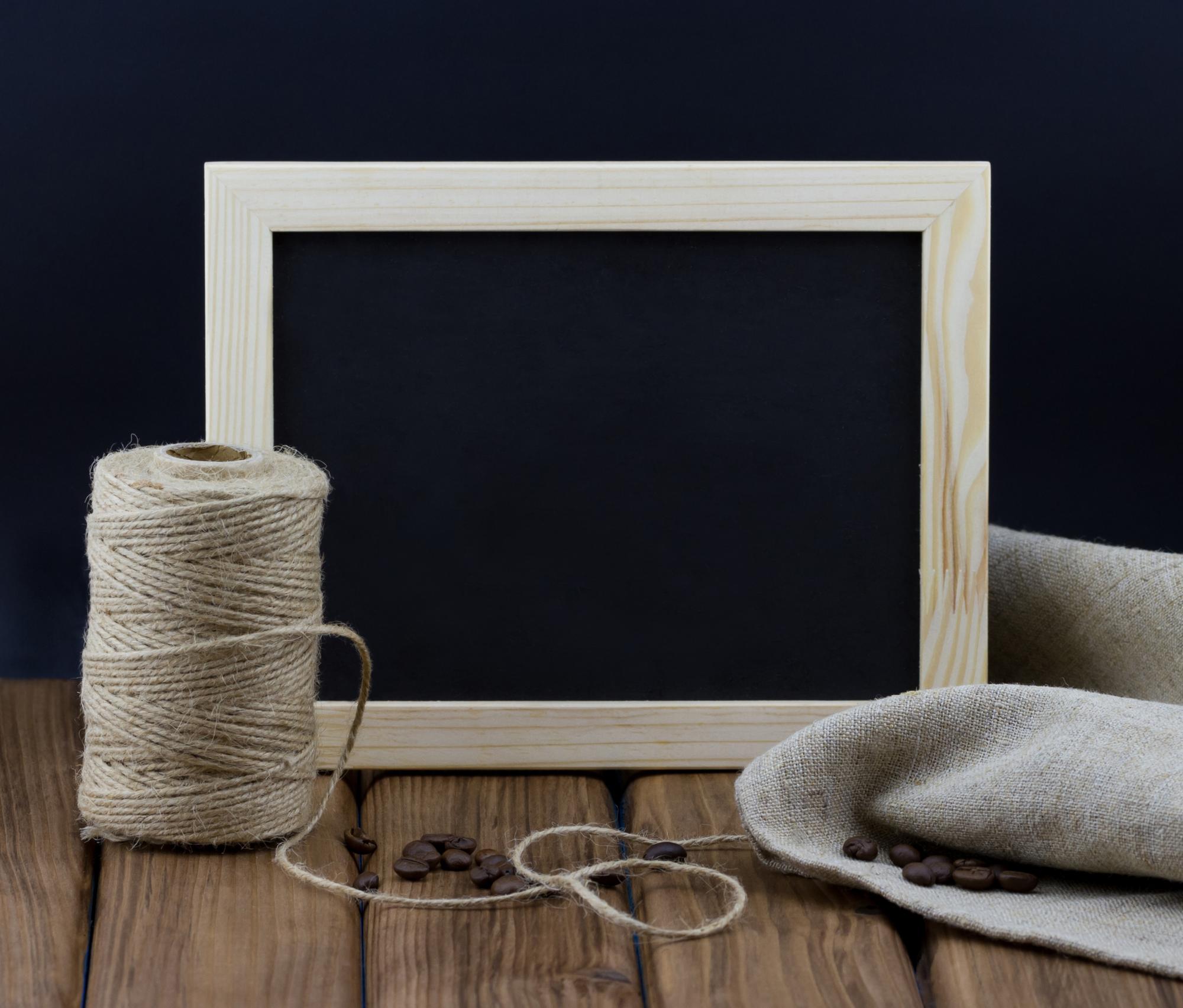 atelier interior with embroidery frames